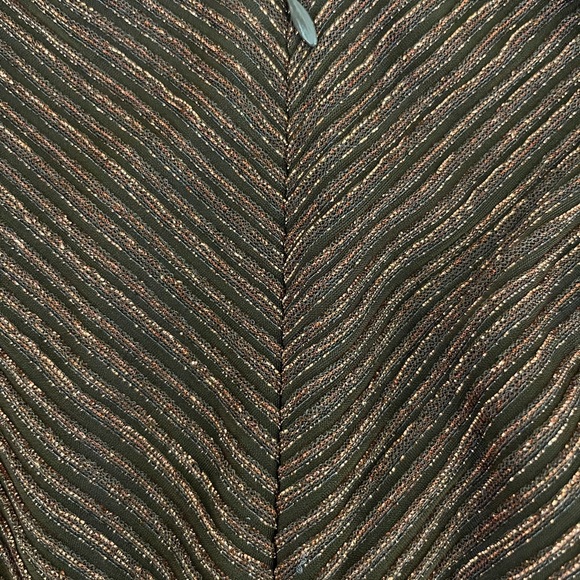 Alex Evenings Formal Gown Brown/Rust Elegant *H0138 - Picture 8 of 8